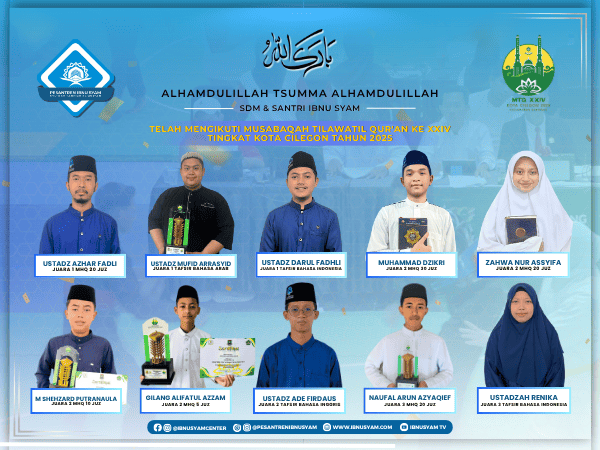 Juara MTQ ke-XXIV Tingkat Cilegon Tahun 2025