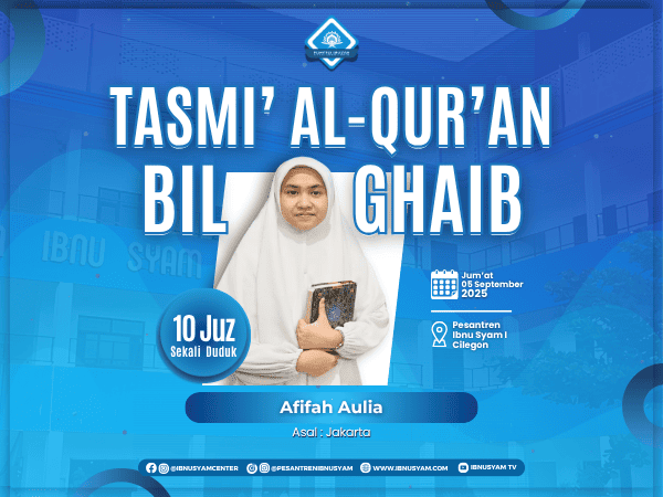 Tasmi 10 Juz, Afifah Aulia, Asal Jakarta
