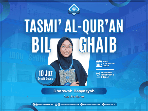 Tasmi 10 Juz, Dhahwah Basyasyah, Asal Pontianak