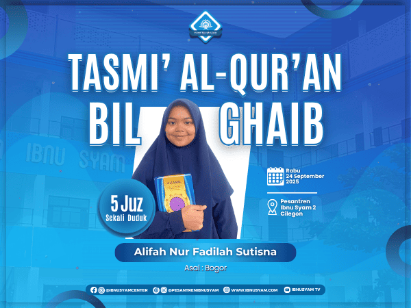 Tasmi 5 Juz, Alifah Nur Fadilah Sutisna