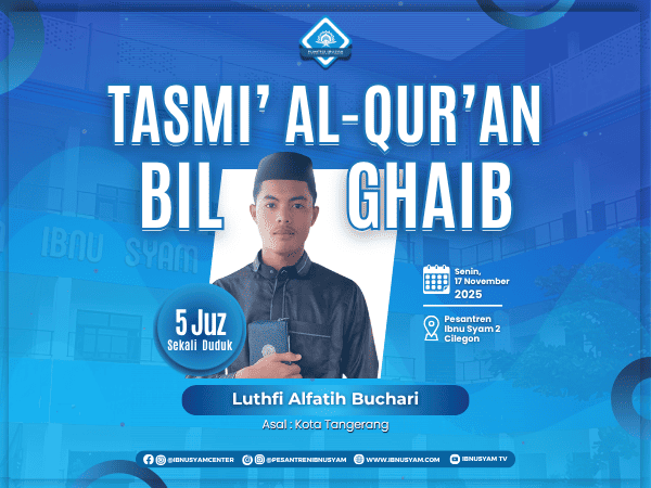 Tasmi 5 Juz, Luthfi Alfatih Buchari, Asal Tangerang